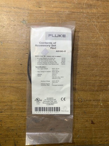 Fluke as190 set test - set,