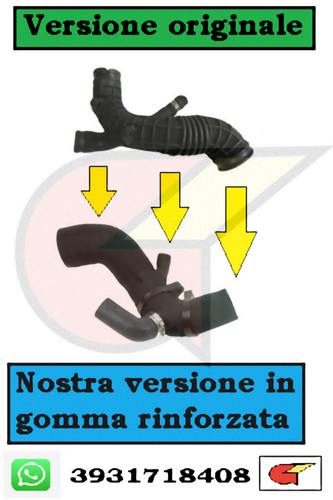Tubo manicotto intercooler - tubo,