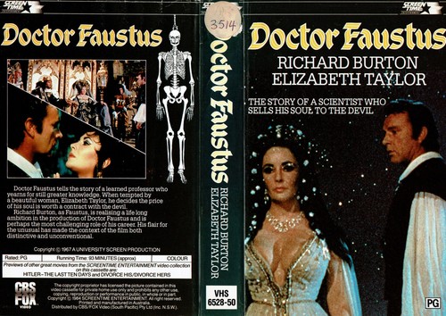 Doctor faustus original - faustus,