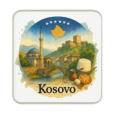 Kosovo Fridge Magnet: Cute