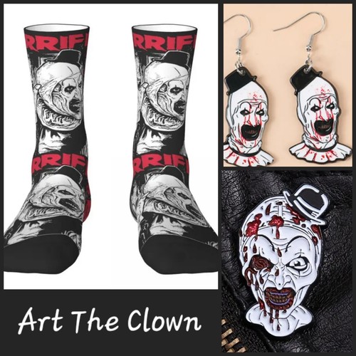 Terrifier art clown calze - il,
