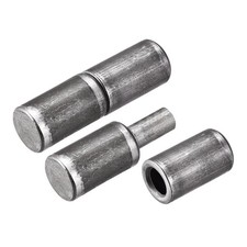 Saldatura Cerniere Barilotto,45mm x 13mm maschio a femmina ferro 16 Coppie