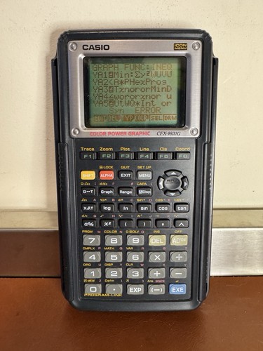 Casio cfx 9800g - casio, cfx-9800g