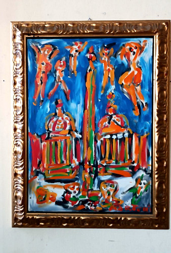 Astratto mario martini olio - mario,