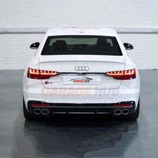 DIFFUSORE S4 LOOK ⭐AUDI ⭐ A4 B9 S-LINE 2020-2022 POSTERIORE SOTTO PARAURTI