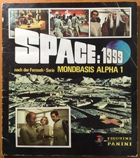 Space 1999 Album Figurine -57 Mondbasis Alpha 1 Panini 1977 in Tedesco