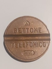 GETTONE TELEFONICO serie 7610  gettoni telefonici da collezione Vintage