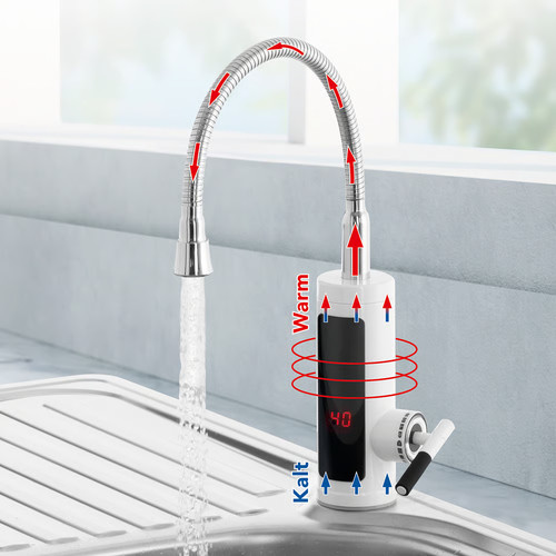 Easymaxx rubinetto acqua calda - rubinetto,