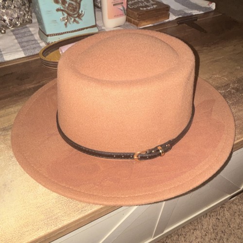 Cappello fedora uomo marrone - cappello,