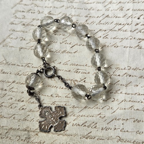 Bracciale decina argento - bracciale,