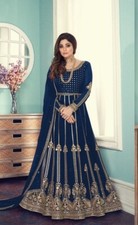 Salwar Kameez Pakistano Matrimonio Indiano Festa Abbigliamento Abito Bollywood