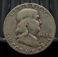 1952-D Franklin Silver Half