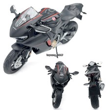Modellino moto 1:9 Honda CBR1000RR HRC GIOCATTOLO DIE CAST MODELLINO DA COLLEZIONE NERO