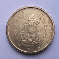 MONETA 50 CENTESIMI CITTA' DEL