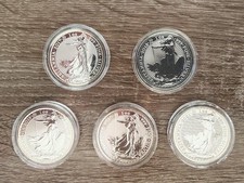 5 x 1 oz monete d'argento