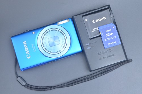 Canon ixy 90f blue powershot - ixy,