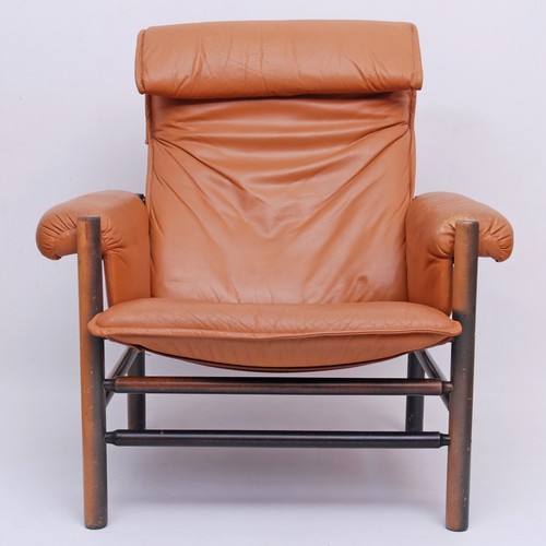 Poltrona vintage 1978 pelle - poltrona,