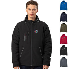 Abbigliamento Alfa Romeo Softshell PESANTE Uomo Giacca Antipioggia Invernale