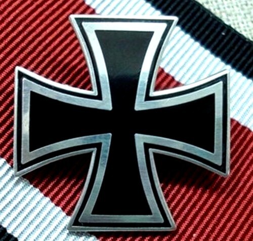 Spilla croce ferro - spilla,