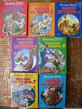 Viaggio nel tempo Geronimo Stilton lotto 7 libri narrativa ragazzi fantasia Tea