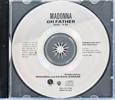 MADONNA OH FATHER PROMO CD