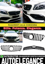 ✨Griglia nera lucida PANAMERICANA GT GTR per Mercedes Classe A W176 16-18✨