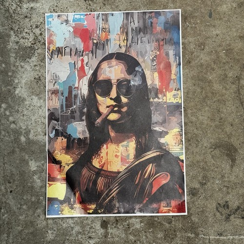 Stampa tela pop art urbana - su,