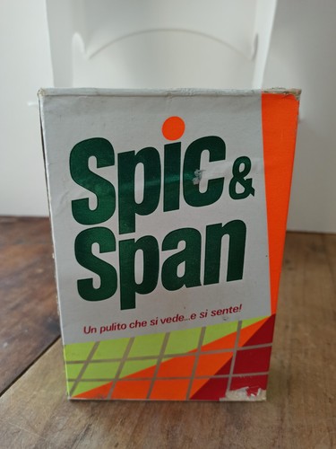 Scatola detersivo sapone spic - scatola,