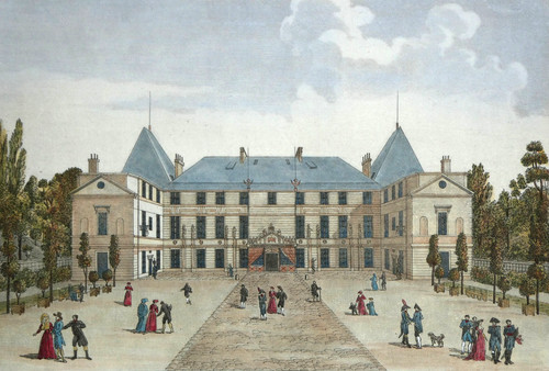 Vue optique gravure - -,