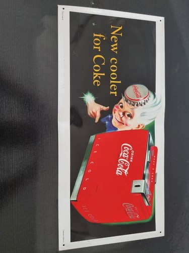 Insegna targhetta coca cola - targhetta,