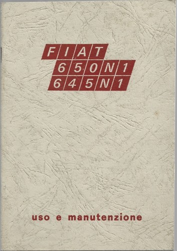 Fiat autocarro 650 - autocarro, n