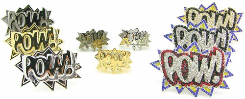 Pow anelli uno due - anelli, con