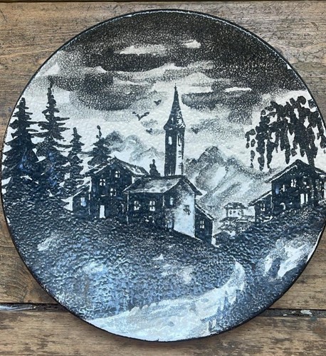 Albisola piatto ceramica - ceramica, san
