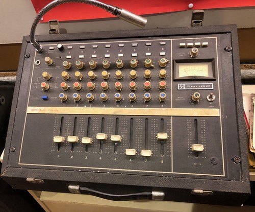 Vintage mixer shure sr101 - shure,