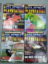 Lotto 4 riviste Super Playstation 1997/1998 In Ottime Condizioni 