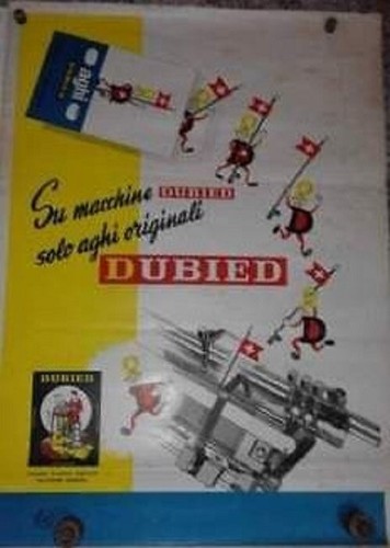 Manifesto pubblicitario dubied