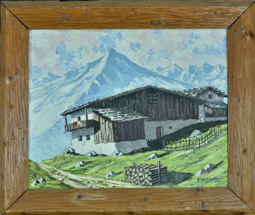 Grande quadro antico - grande,