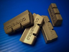 CAMPAGNOLO PADS VINTAGE 4x Pattini freno RECORD VICTORY TRIOMPHE BROWN NOS ROAD