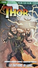 100% MARVEL - THOR LE FATICHE DI LOKI - MARVEL - PANINI -  ( NUOVO E IMBUSTATO )