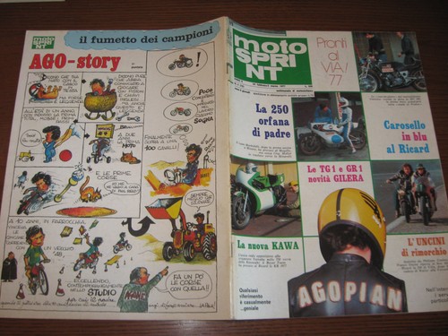 Motosprint 1977 prova gilera - motosprint,