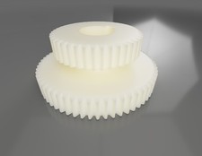 Ingranaggio Nylon PA6 Stampato