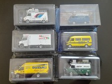 Lotto 6 furgoni 1/43 Fiat 242 e 238 Citroen ,Mercedes,Iveco Daily (no Norev) Ixo