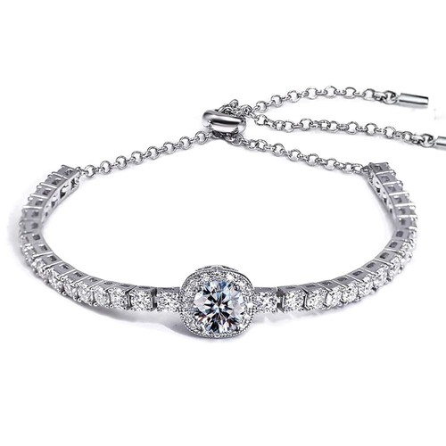 Bracciale tennis moissanite - tennis, in