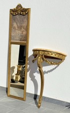 🥇Antica Consolle Dorata con