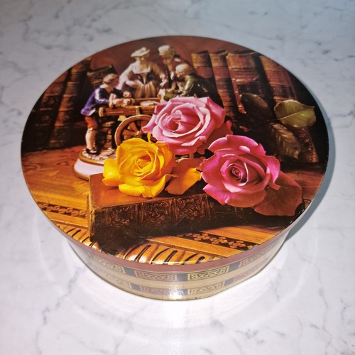 Scatola rotonda latta - scatola, di