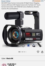 Videocamera 8K 64MP