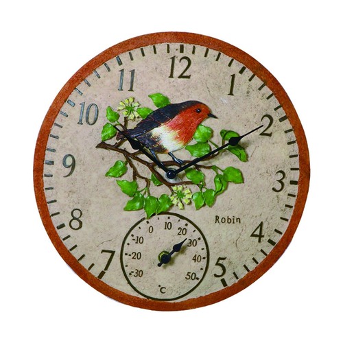 Orologio parete birds decor - orologio,
