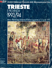 LX e4 - SIP - TRIESTE - Elenco abbonati al telefono 1993-94