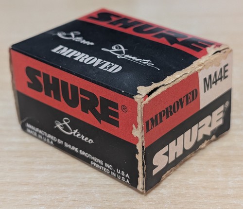 Shure cartridge m44e - shure,