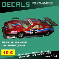 DECALS repro Ferrari 512 BB